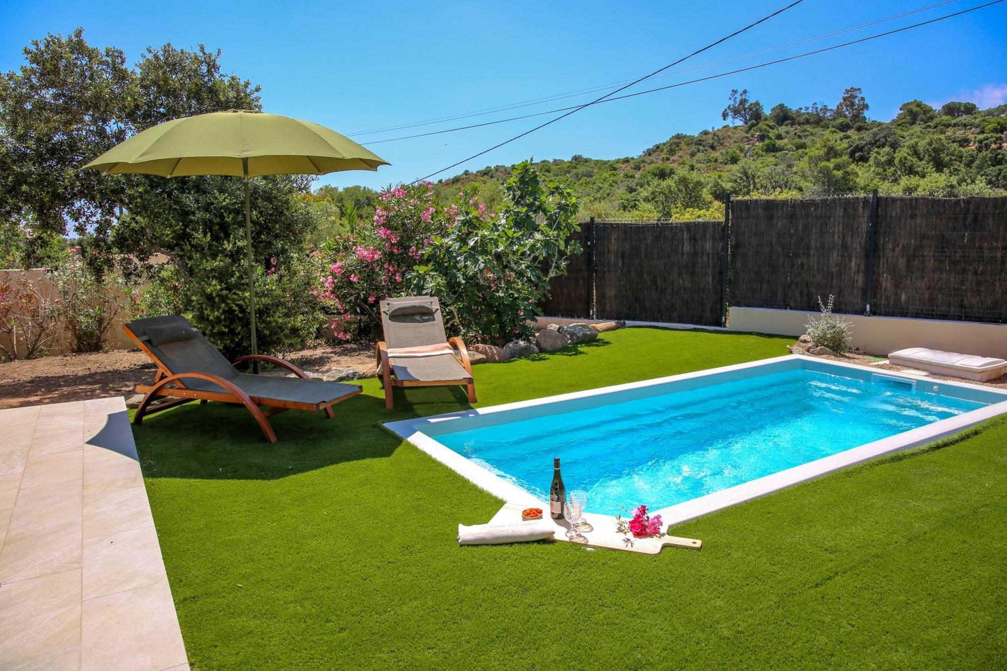 Le Berceau D'Asciaghju Palombaggia - Acces Plage Et Piscine Privee Porto Vecchio Esterno foto