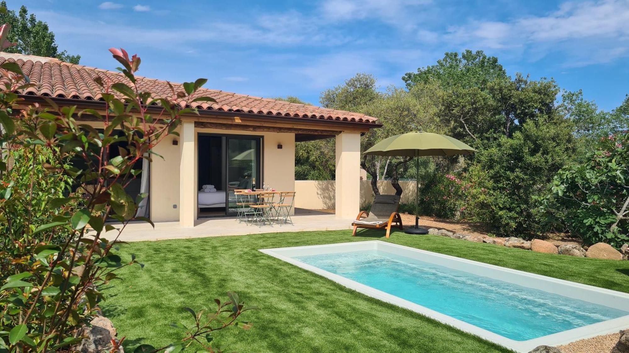 Le Berceau D'Asciaghju Palombaggia - Acces Plage Et Piscine Privee Porto Vecchio Esterno foto